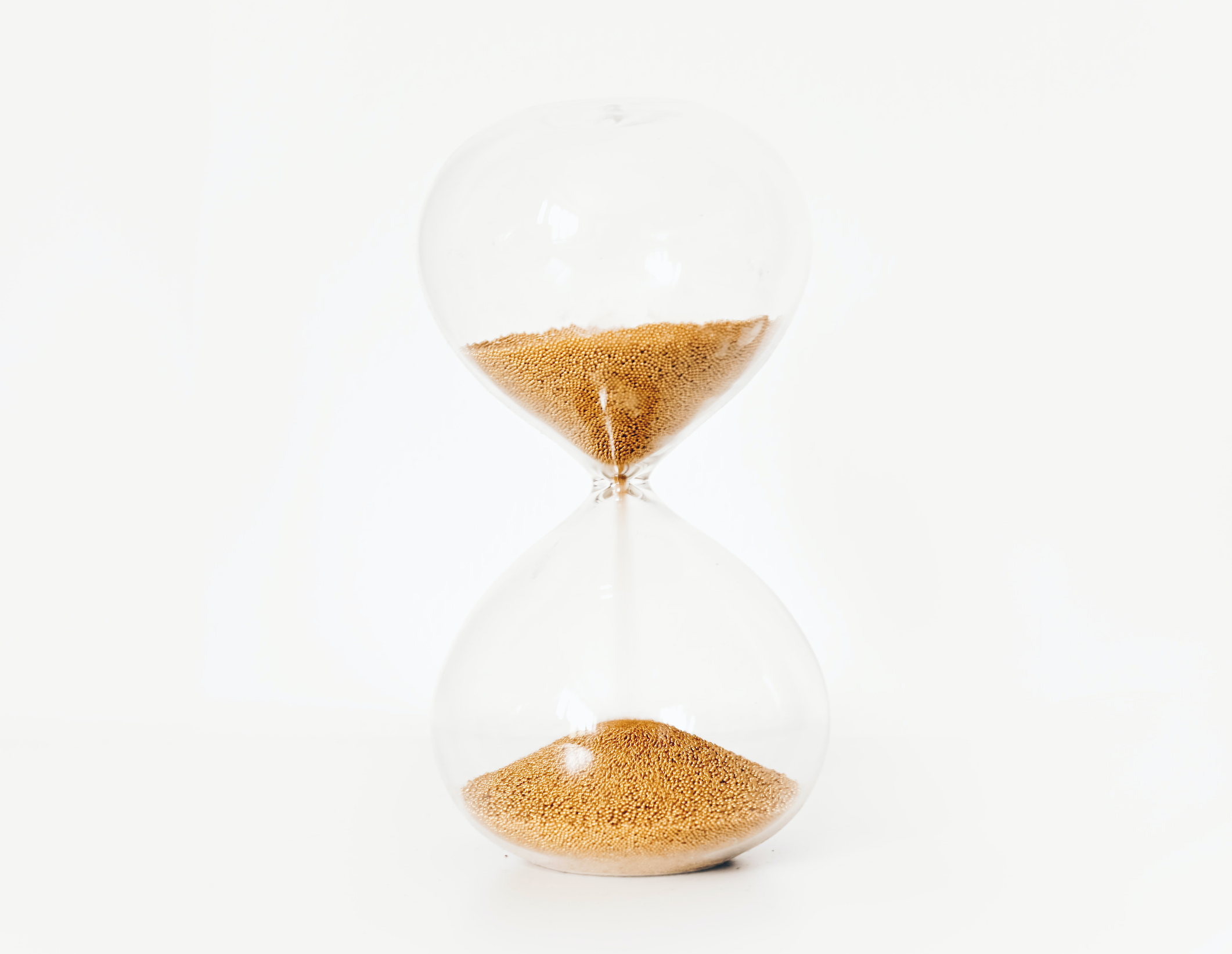 Hourglass - Photo by Gaelle Marcel on Unsplash